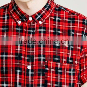 Mens Long Line Scotland Plaid Shirt 100 Cotton Shirt photo-2