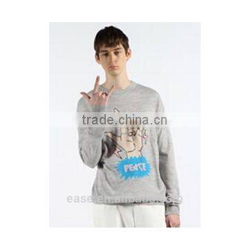 2016 OEM men digital print sportwear sweater