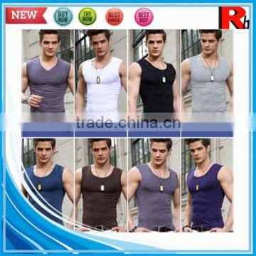 China Wholesale Cheap Tank Tops in Bulk for Men Fitness photo-2