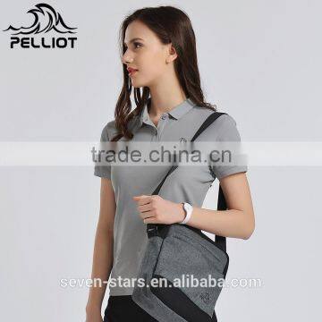 Fashionable Lapel Couple T-shirt photo-5