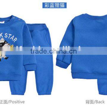 Custom Autumn New Design Casual Hoody Fashion Leisure Kids Hoody and Pants Children Clothing Set photo-3