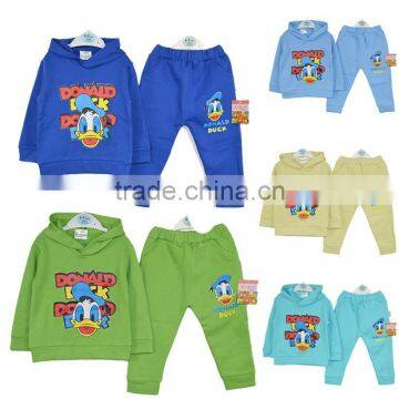 china customized casual children boys girls hoodie clothing sets