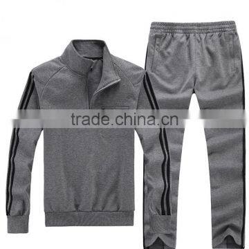 Wholesale Custom Made High Quality Lovers' Mens Cotton Sweat Track Suit photo-2