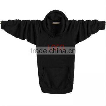 fleece unisex plain sweater hoodies with different color