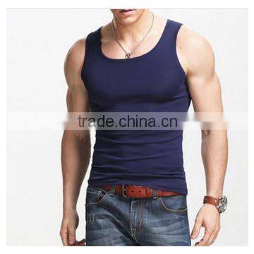 Cheap Promotional Custom Design Bodybuilding Mens Tank Top Man Vest photo-6