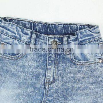 OEM/Wholesale HIGH-END100% Cotton In-style Kids Jeans photo-3