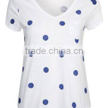 Women Short Sleeve Casual T-shirt With Print photo-2