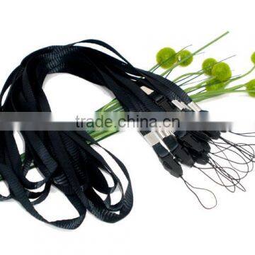 Custom 10 Black Neck Strap Lanyard With Pvc Card Holder photo-3