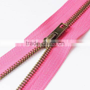#5 O/E Brass Metal Zippers or Zips photo-2