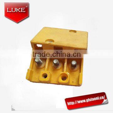 Electric tricycle yellow box 5 bolt electric rickshaw junction box 3 bolt electric rickshaw spare parts