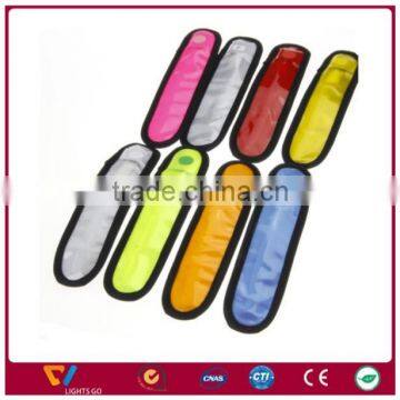 Dongguan New Version Reflective Slap Wrap Wrist Band and Safety LED Reflective Armbands photo-6