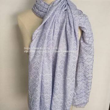 polyester & acrylic scarf