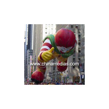 Clown Cartoon Custom Shaped Balloons Giant Advertising For Celebration