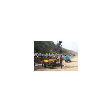 Hydraulic  power crawler rotary drilling rig machine  80 -105mm  25m deepth