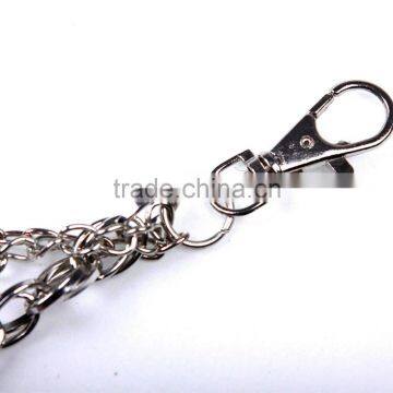 Punk Rock Blade 3 Line Biker Trucker Keychain Key Jean Wallet Chain photo-2