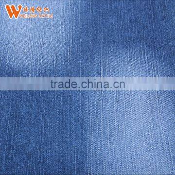 competitive price stretch denim cotton polyster for woman jeans or clothes denim fabric in china