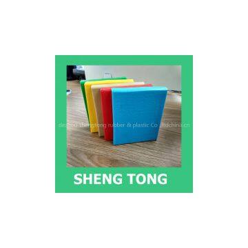 SGS Approved Texture Leather Surface Price for HDPE Single Color Sheet/board/pad