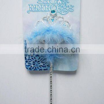 Custom Made 3PCS Princess Tiara & Wand Set and Frozen Glove for Baby Girls photo-6