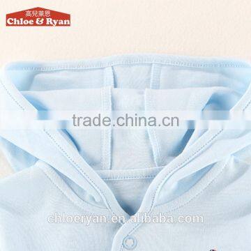 100% Cotton 0-3 Month Baby Boy Suits Long Sleeve Infant Warmer Clothing photo-3