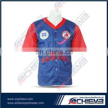 2017 good selling baseball jersey for team