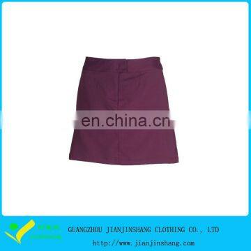 Supreme Quality Blank Purple Cool Pass School Girl Short Skirts