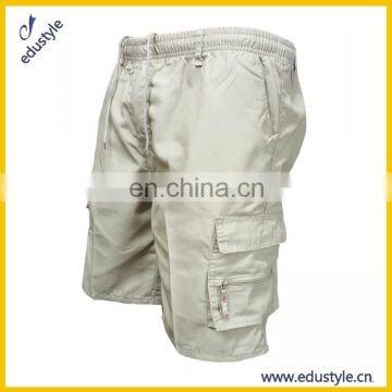 Wholesale Custom Printing 100% Cotton Mens Cargo Shorts