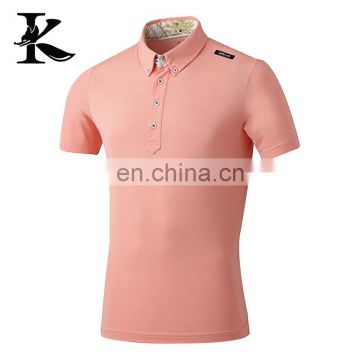 OEM custom dry fit golf polo shirt for men