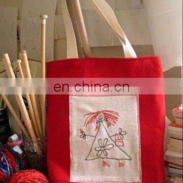 linen fashion shopping bag,schoolbag,handbag