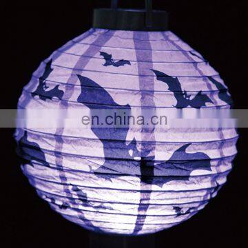 Halloween Party Decoration purple round paper lantern