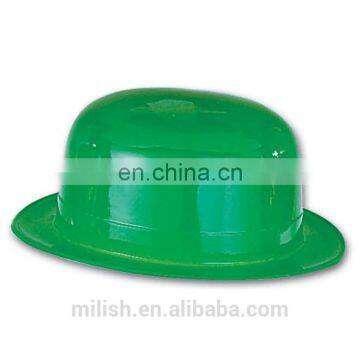 MH-2198 Party Green Saint St Patrick Day Derby Bowler Hat