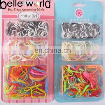 European popular children's color silicone elastic ring wholesale