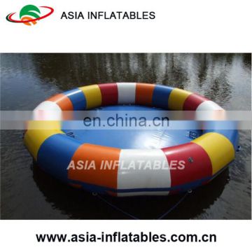 Newest park equipment inflatable flying disco boat Durable crazy flying Inflatable Semi Boat Used in Seashore