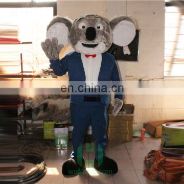 bow tie koala bear mascot costume plush suit