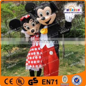 Adorable mickey mouse mascot costume