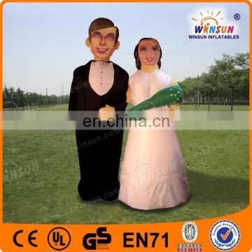 inflatable advertising shapes models white wed advertis for sale