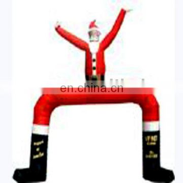 inflatable Santa arch