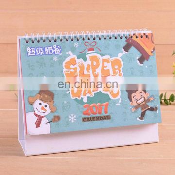 Cute design high quality desk calendars /calendars planners /table calendar with custom logo printing