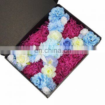 Aidocrystal Girl Bedroom Nursery Decor Handmade Decorative Floral Letter photo-2