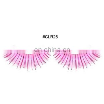 party carnival halloween wholesale fashion colorful pink False Eyelash E-0031