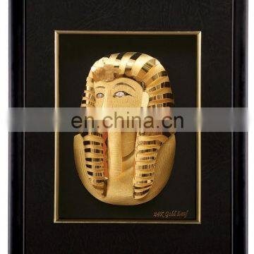 3D Model 24K Gold Foil Photo Frame With Series of Egypt