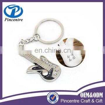 China Manufacturer Wholesale Guitar Keychain/guitar Shaped Key Chain photo-2