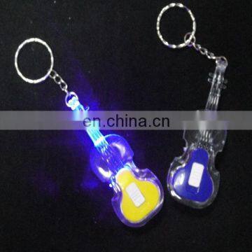 Souvenir led guitar keychain from china market