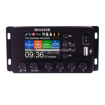 24V bus GPS station stop announcer/digital voice announcement system from tamotec