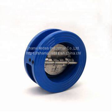 Mini Ductile Cast Iron Aom Wafer Check Valve PN10 DN65mm photo-5