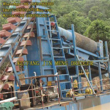 5m , 8m Bucket Chain Gold Dredger Simple Structure