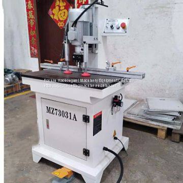 1.1KW Cabinet Door Hinge Boring Machine With 6 Kg/Cm2 Working Pressure