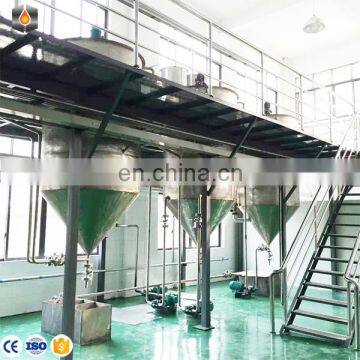 Small edible copra oil mill rice bran sunflower oil processing plant full refinery production line