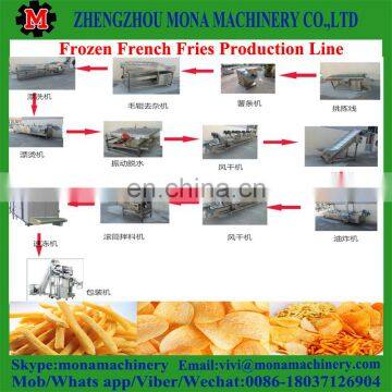 Excellent Quality Full Automatic Potato Chips Production Line/fresh Potato Chips Making Machine/frozen French Fries Maker photo-2