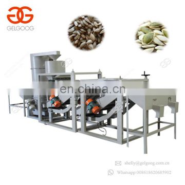 Automatic Hemp Seed Watermelon Seed Huller And Separating Processing Line Pumpkin Seeds Shelling Machine