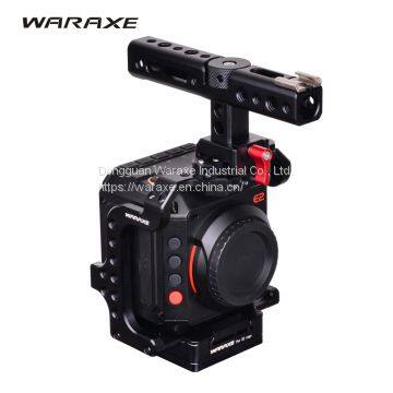 WARAXE CAGE KIT FOR Z CAM E2 Cinema CAMERA WITH NATO Rail Handle Grip photo-4